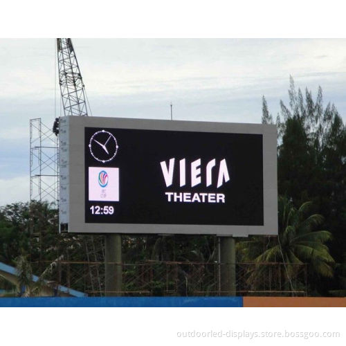 Dip346 Fixed Square Outdoor Full Color Led Display Signs P10 1r1g1b For Events